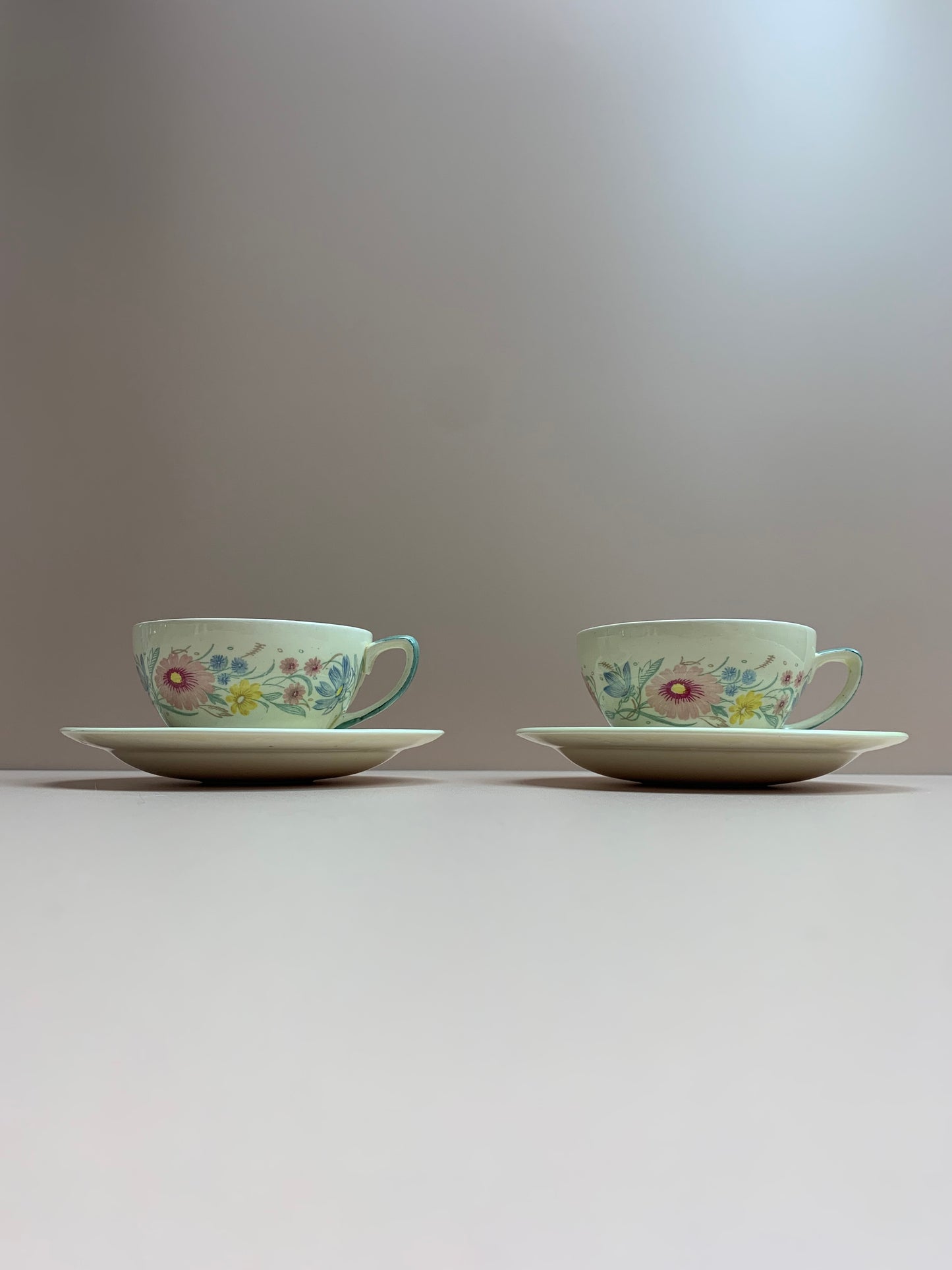 Vintage Susie Cooper Floral Early Morning Tea Set