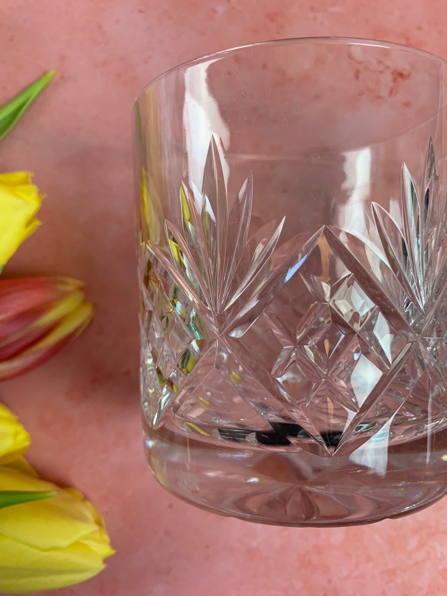 Five Vintage Whisky Glasses