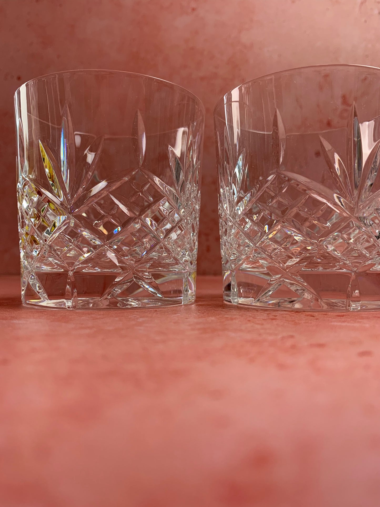 Three Vintage Whisky Glasses