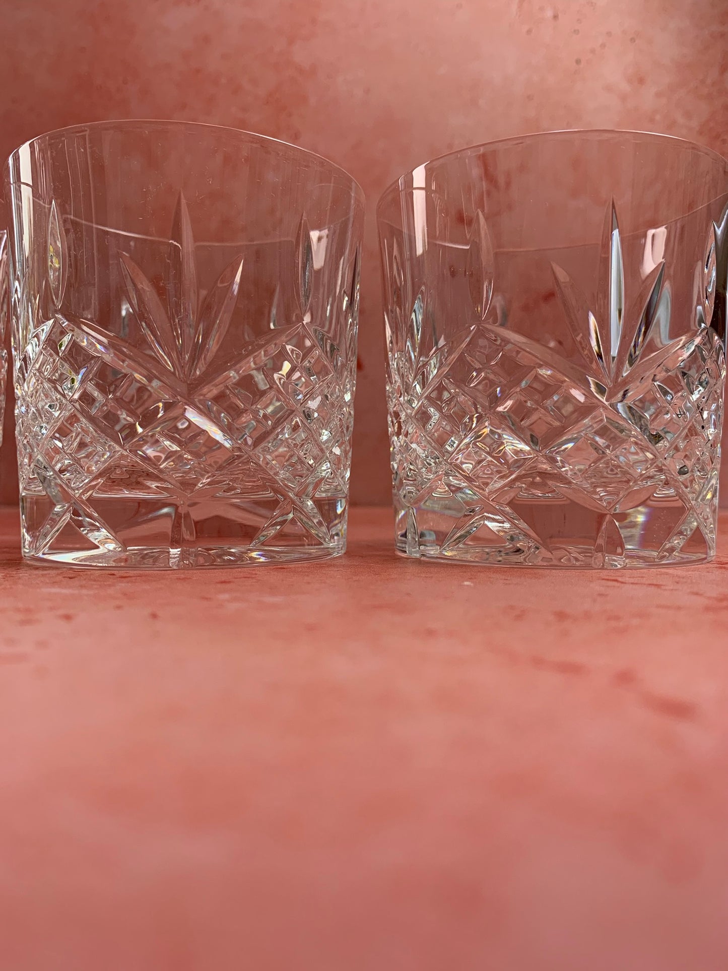 Three Vintage Whisky Glasses