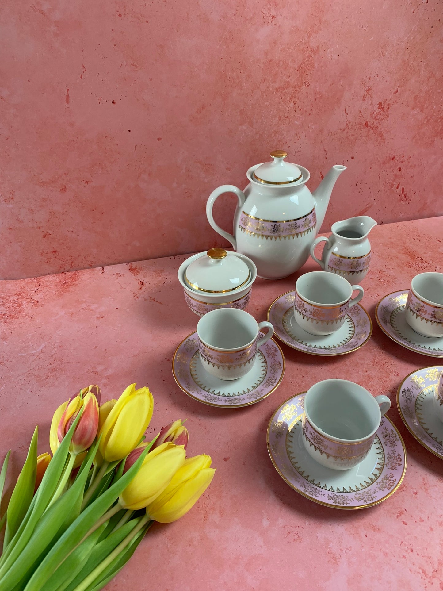 Vintage Coffee Set by MZ Czechoslovakia