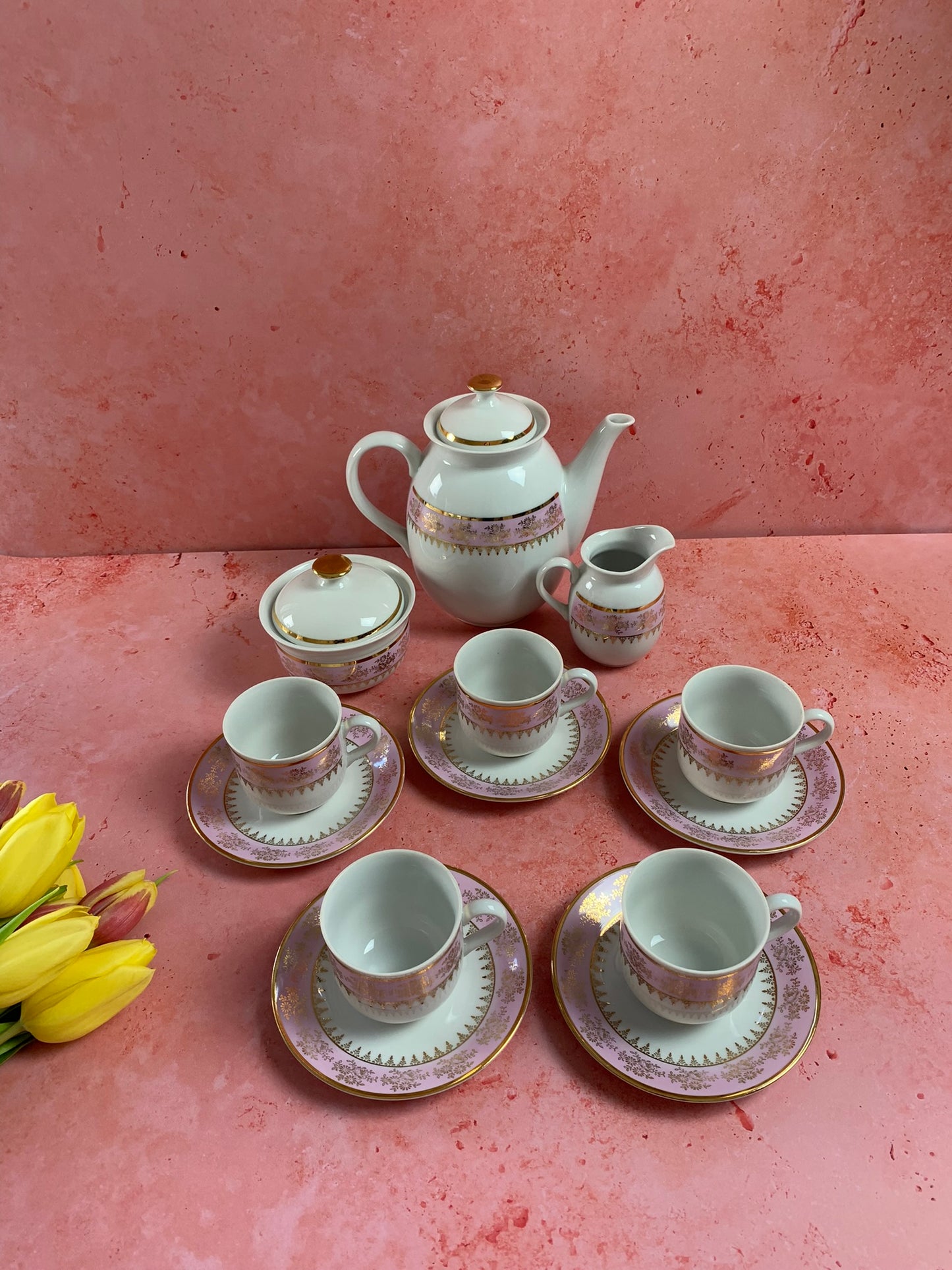 Vintage Coffee Set by MZ Czechoslovakia