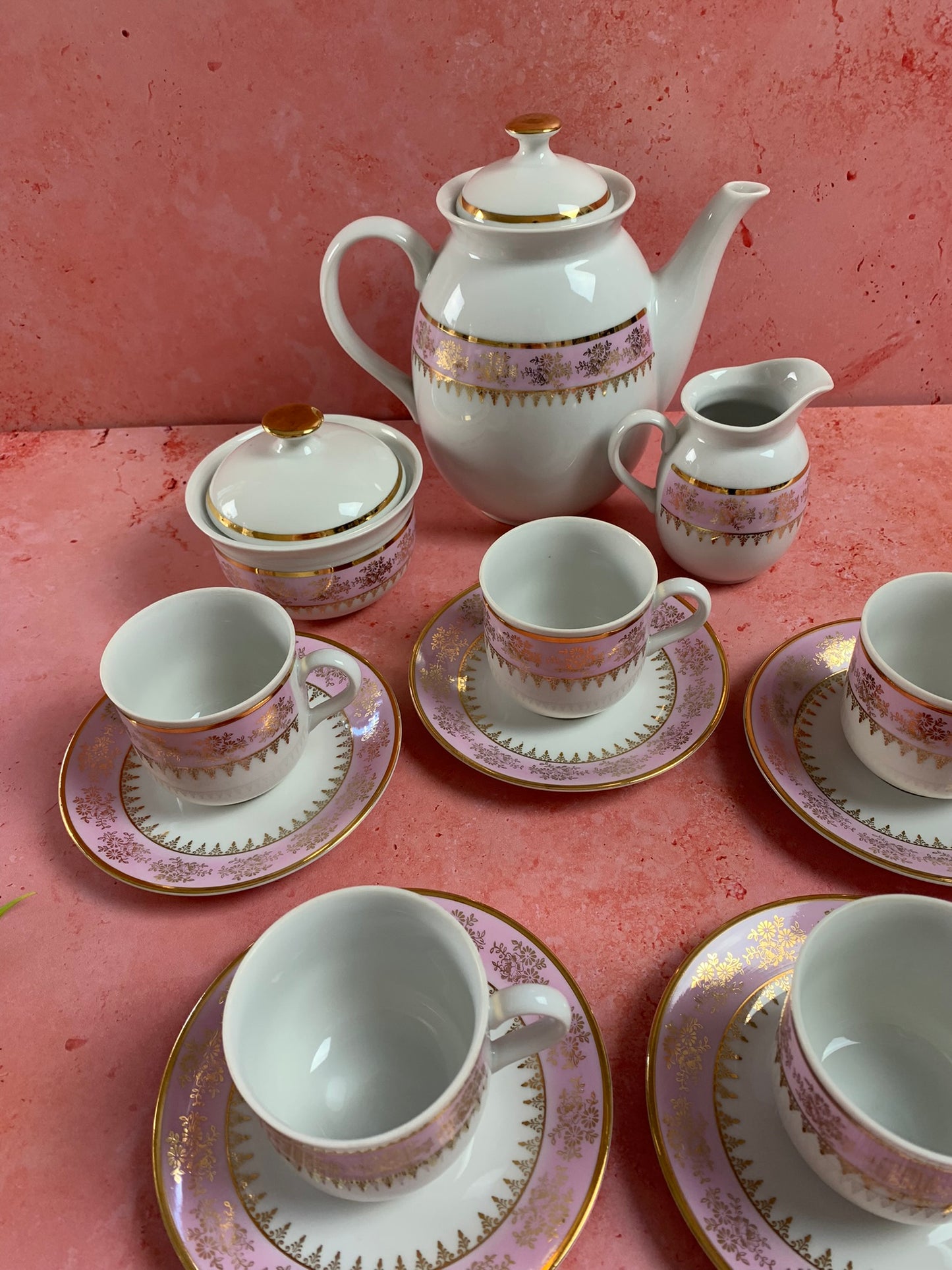 Vintage Coffee Set by MZ Czechoslovakia