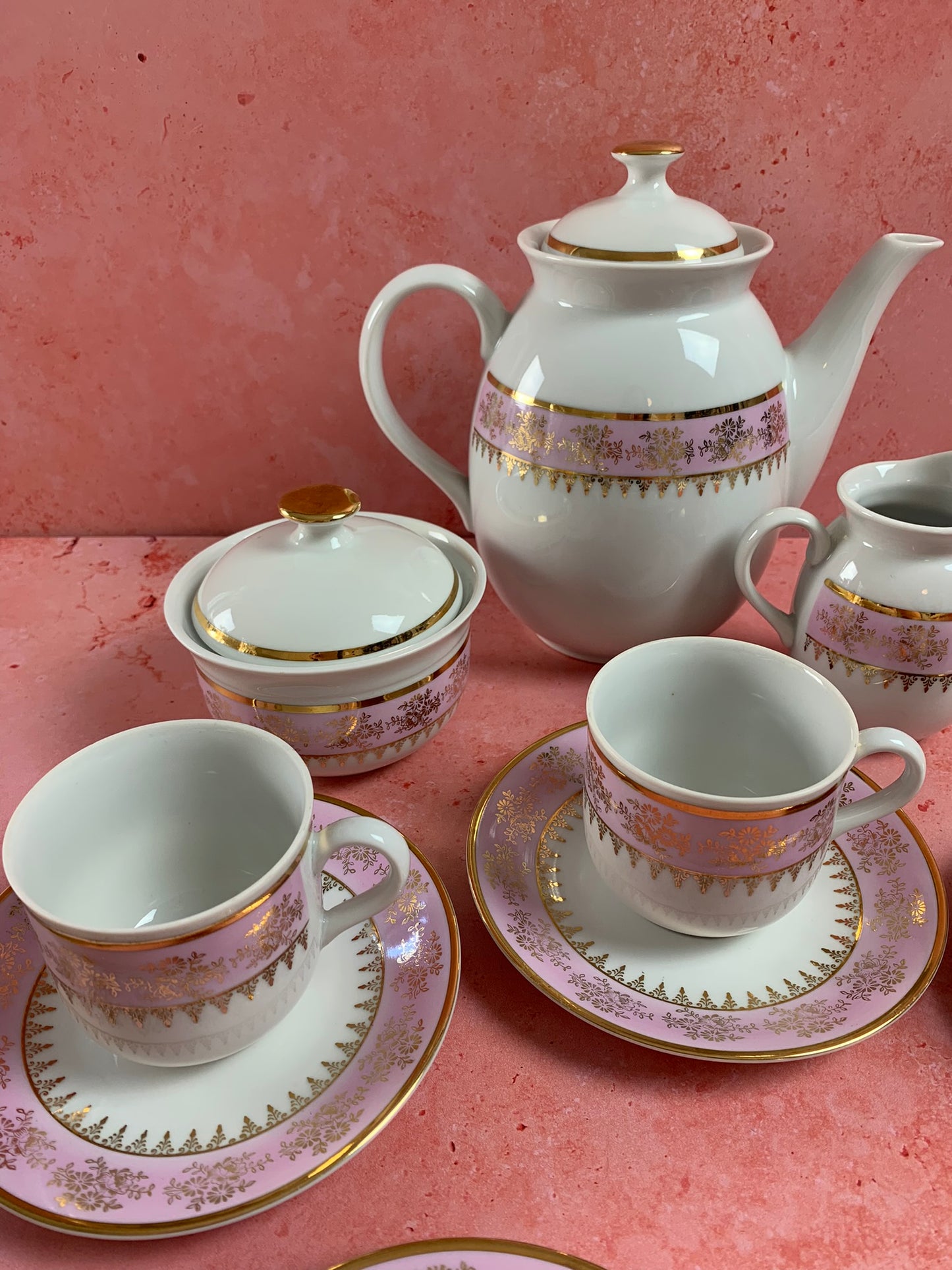 Vintage Coffee Set by MZ Czechoslovakia