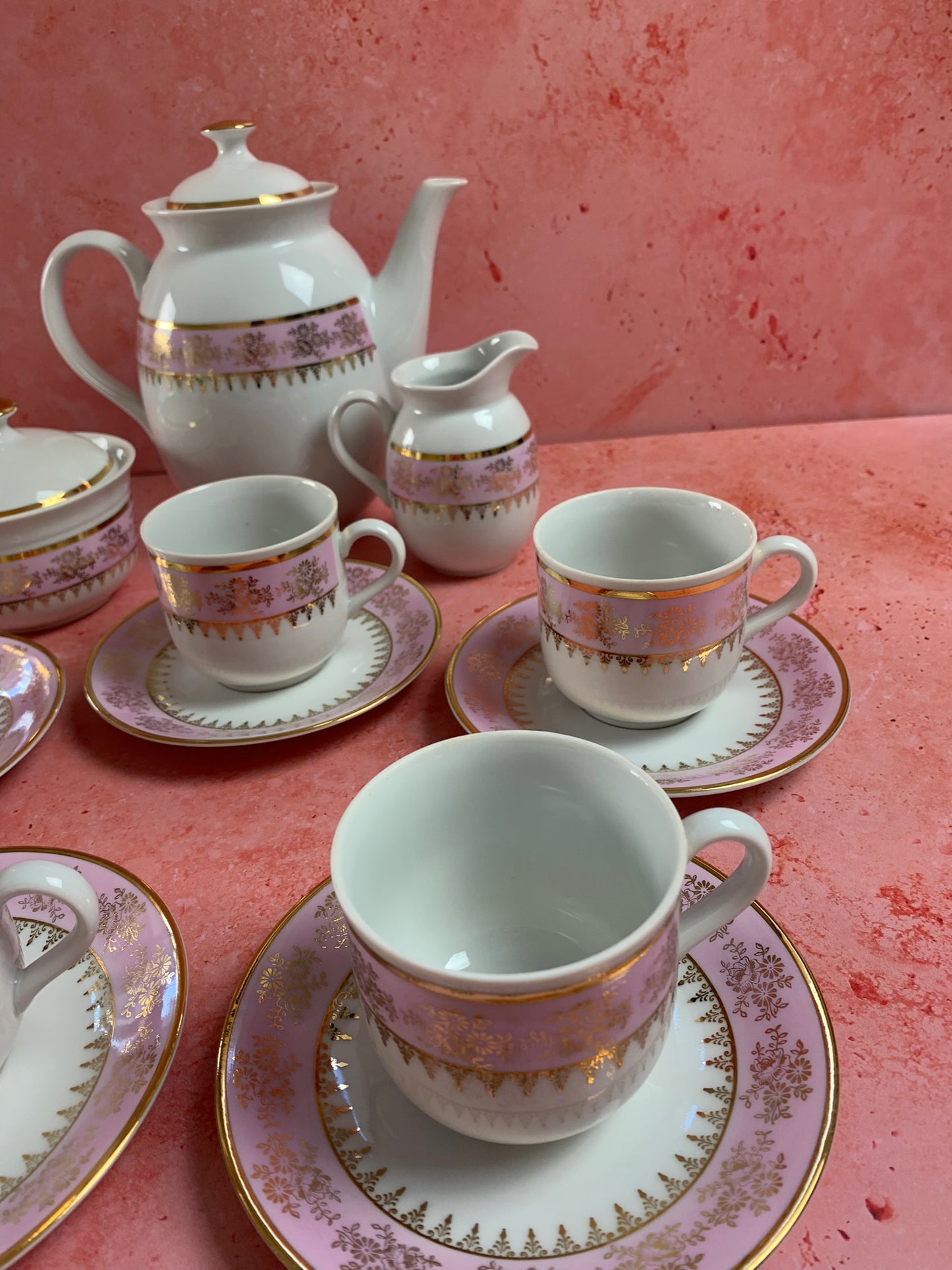 Vintage Coffee Set by MZ Czechoslovakia