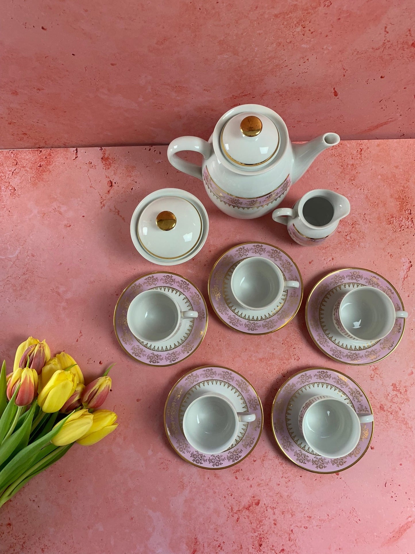 Vintage Coffee Set by MZ Czechoslovakia